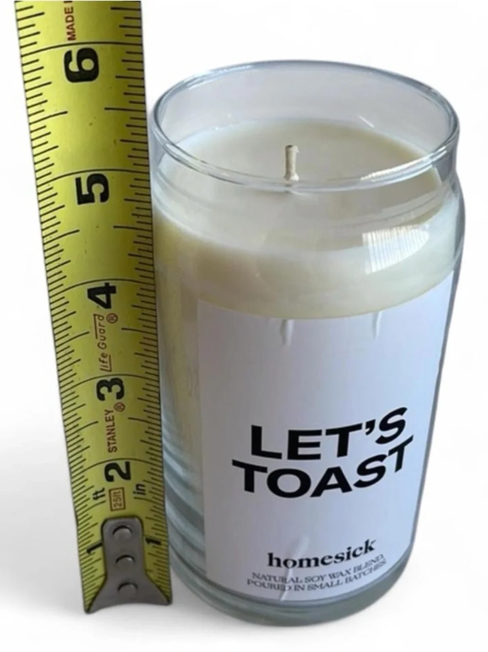 NIB Let’s Toast Homesick Scented Candle